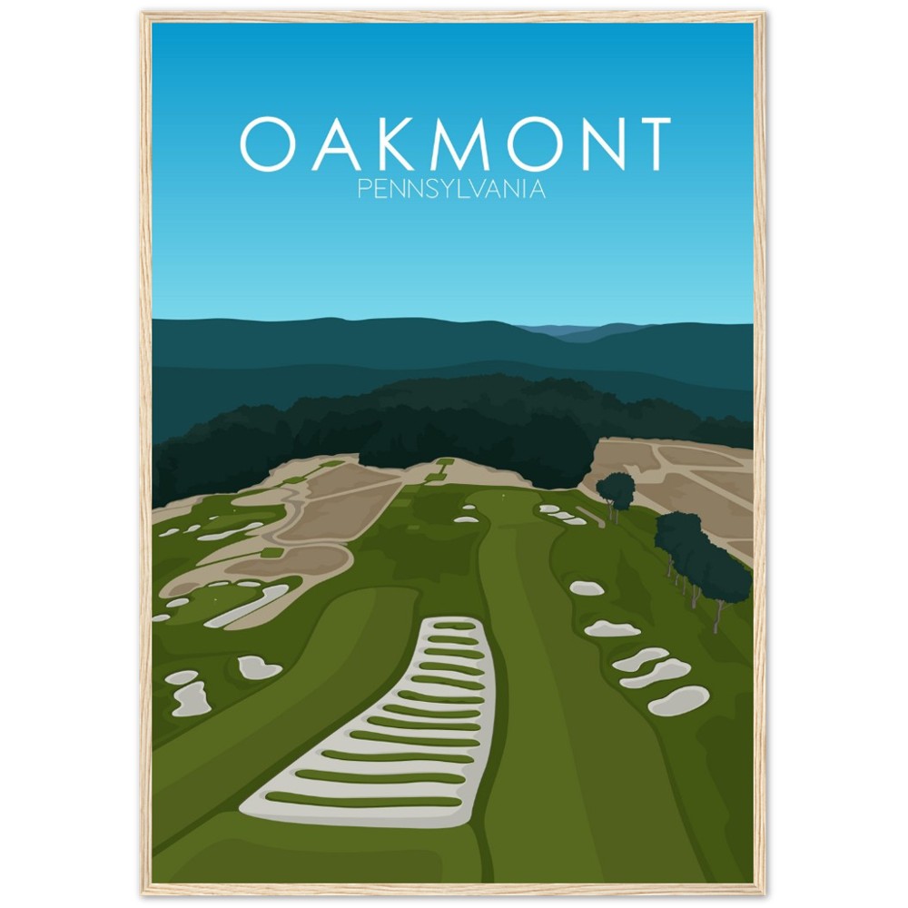 Oakmont Country Club Golf Course Print