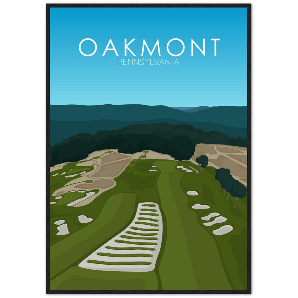 Oakmont Country Club Golf Course Print