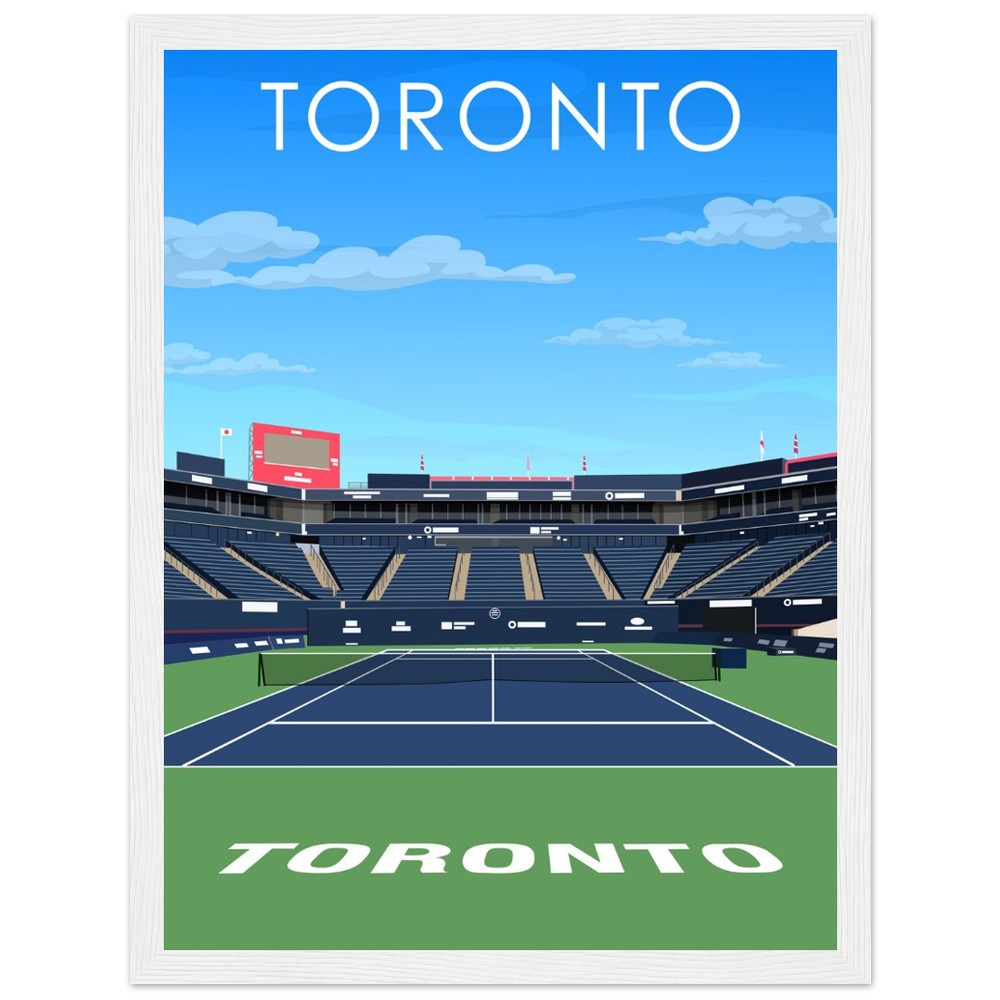 Toronto ATP/WTA Masters Tennis Stadium Poster