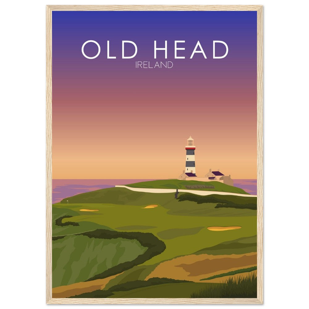 Old Head Golf Links Sunset Print
