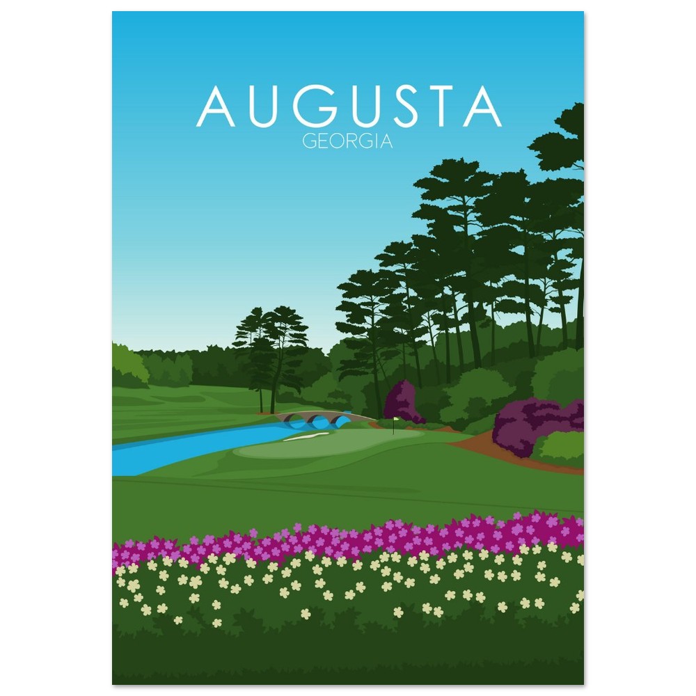 Augusta National Golf Course Print | Augusta National Poster
