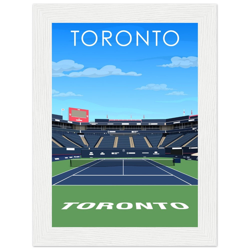 Toronto ATP/WTA Masters Tennis Stadium Poster