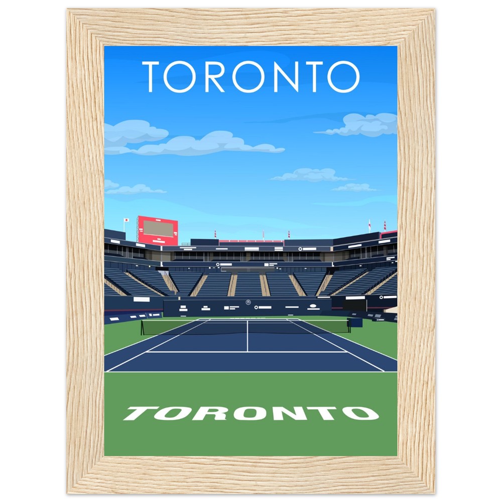 Toronto ATP/WTA Masters Tennis Stadium Poster