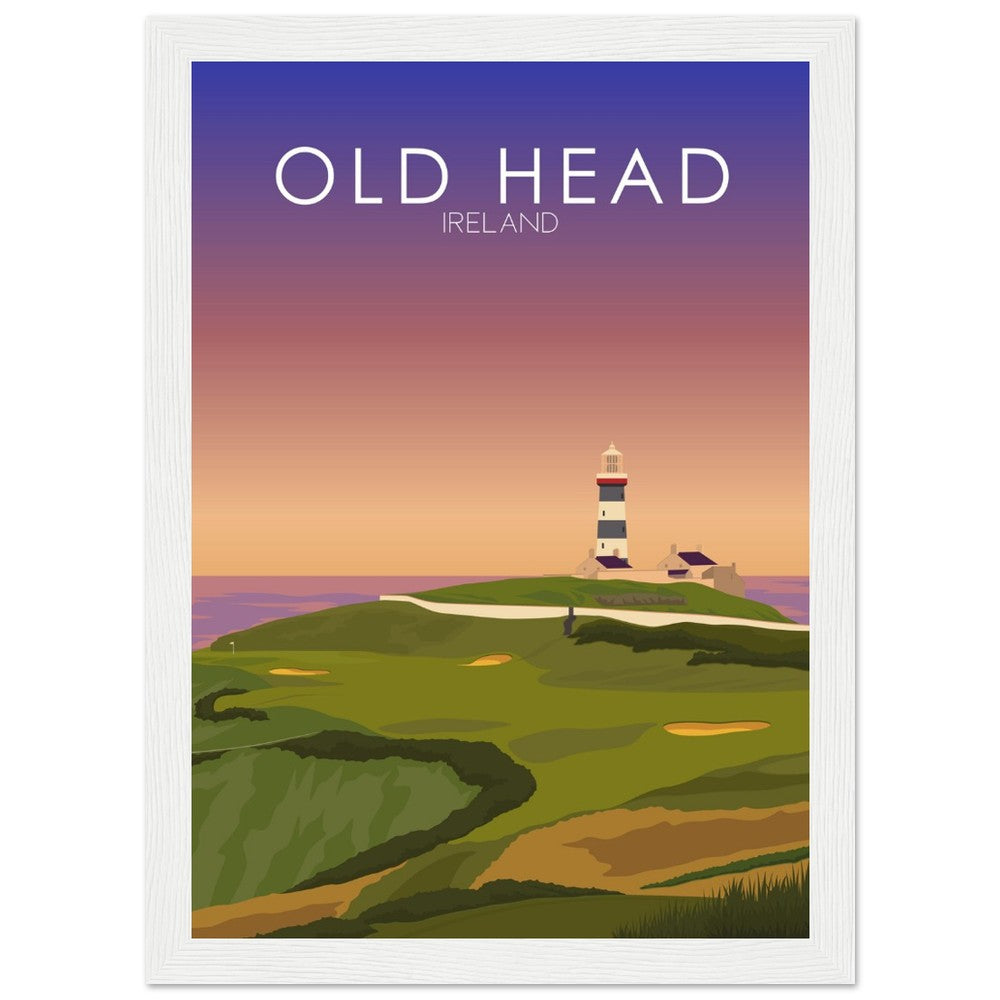 Old Head Golf Links Sunset Print