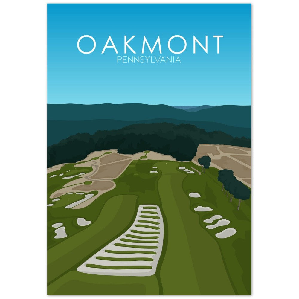 Oakmont Country Club Golf Course Print