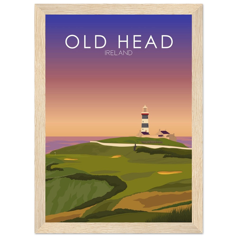 Old Head Golf Links Sunset Print