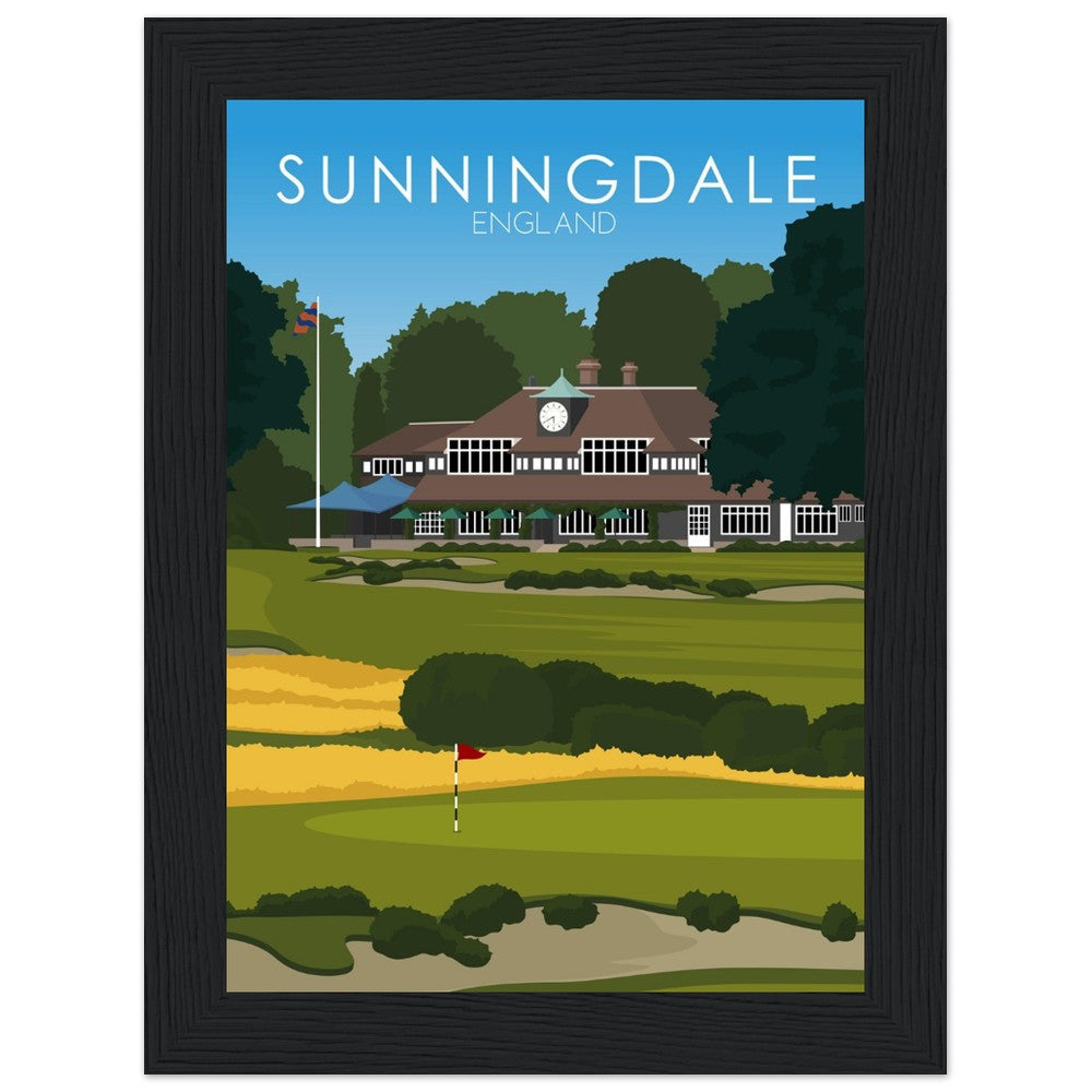 Sunningdale Golf Course Print
