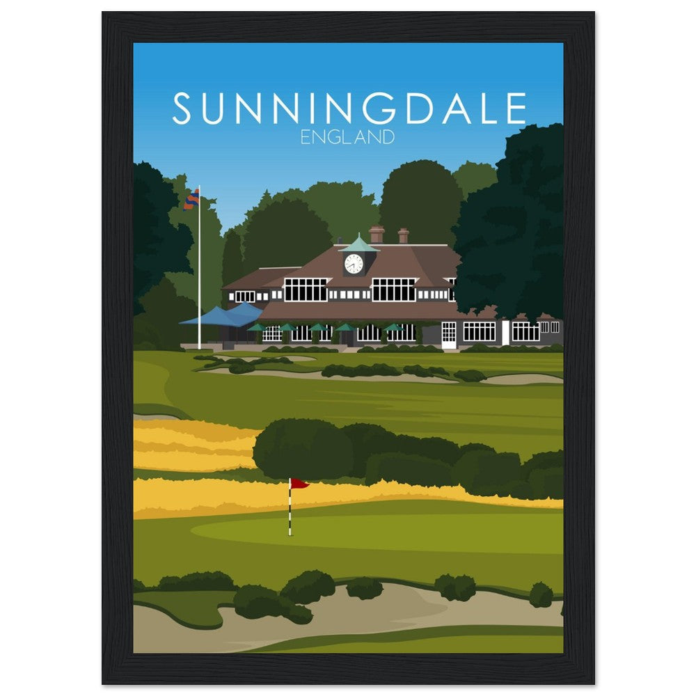 Sunningdale Golf Course Print