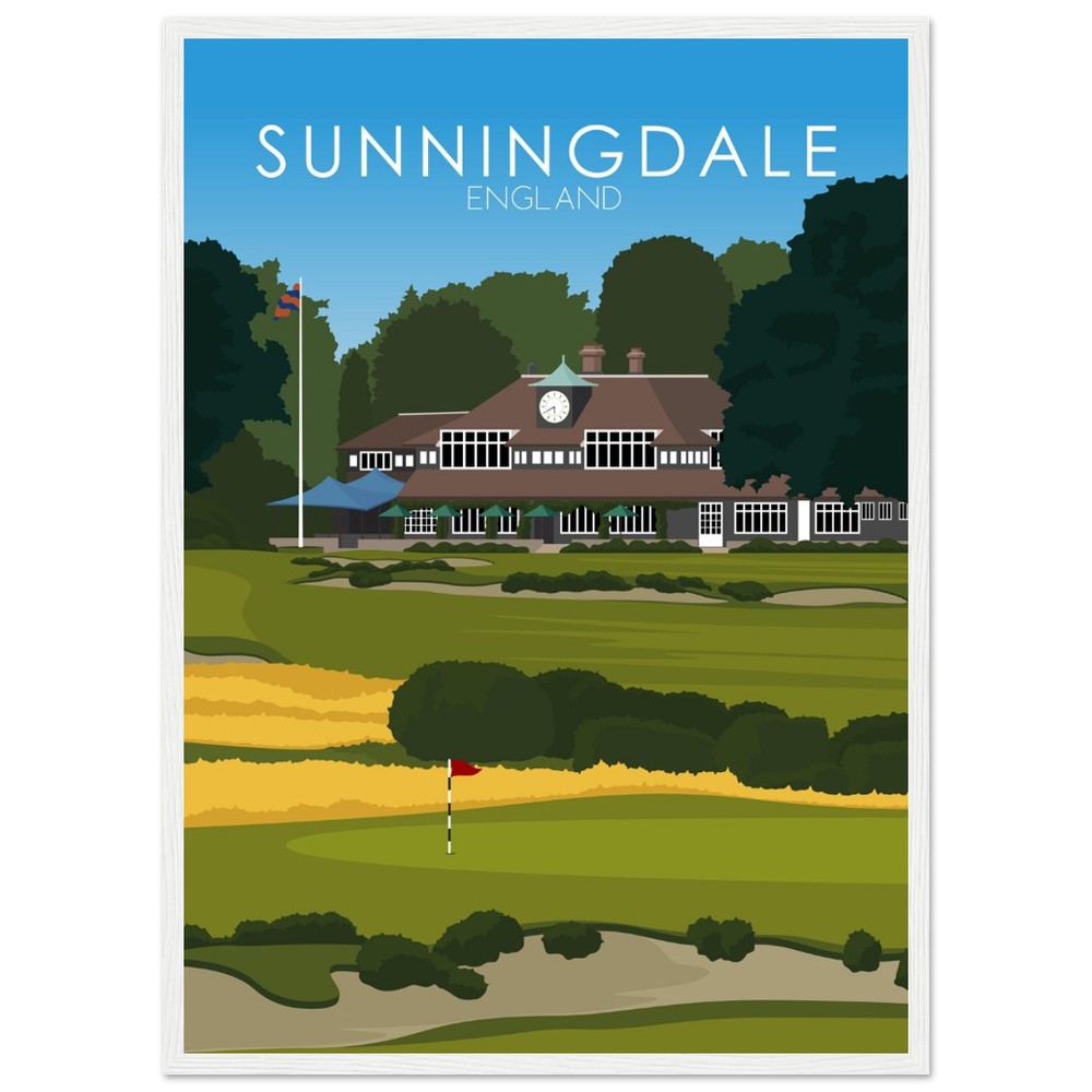 Sunningdale Golf Course Print