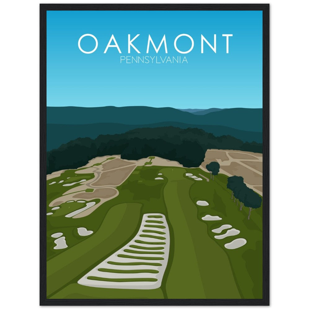 Oakmont Country Club Golf Course Print