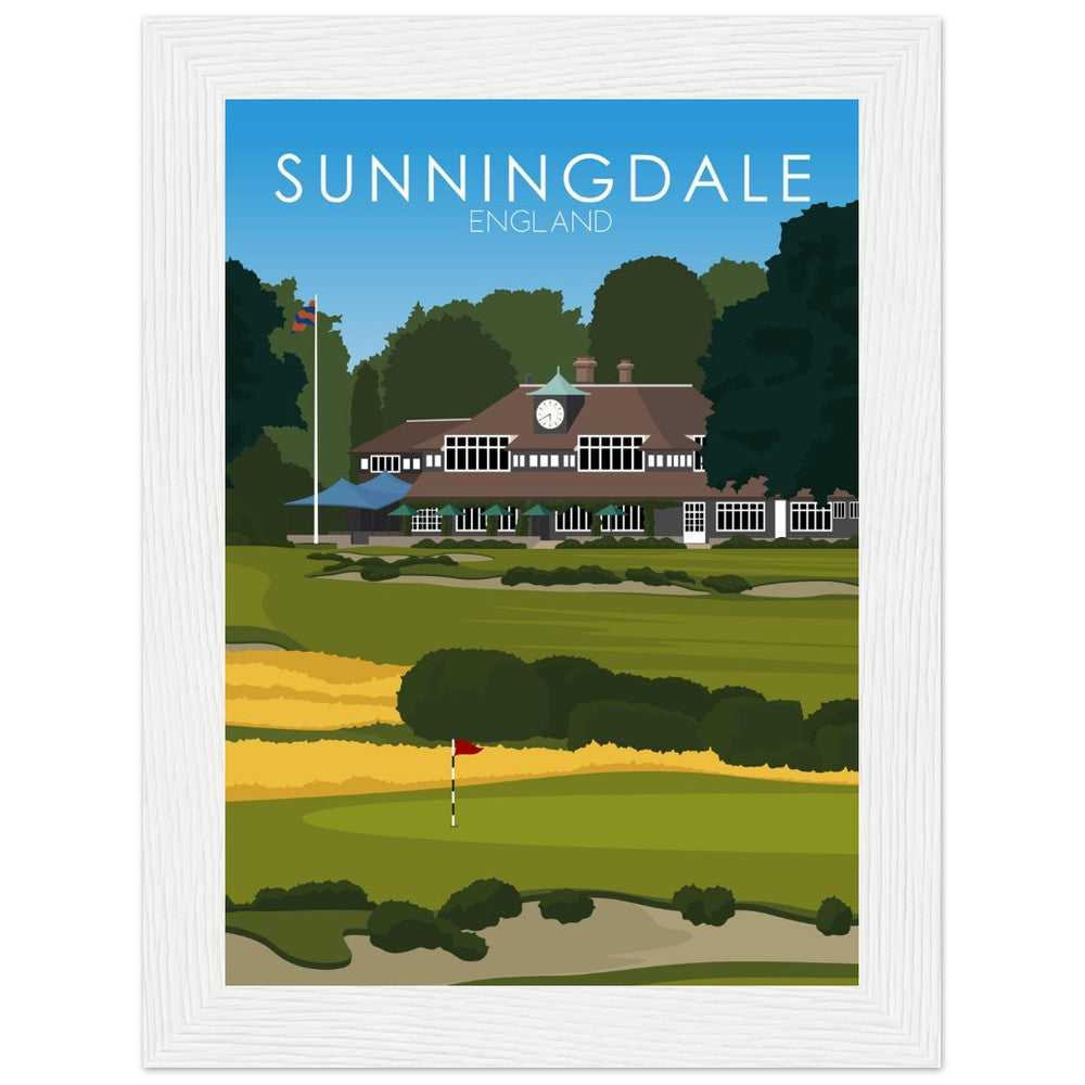 Sunningdale Golf Course Print
