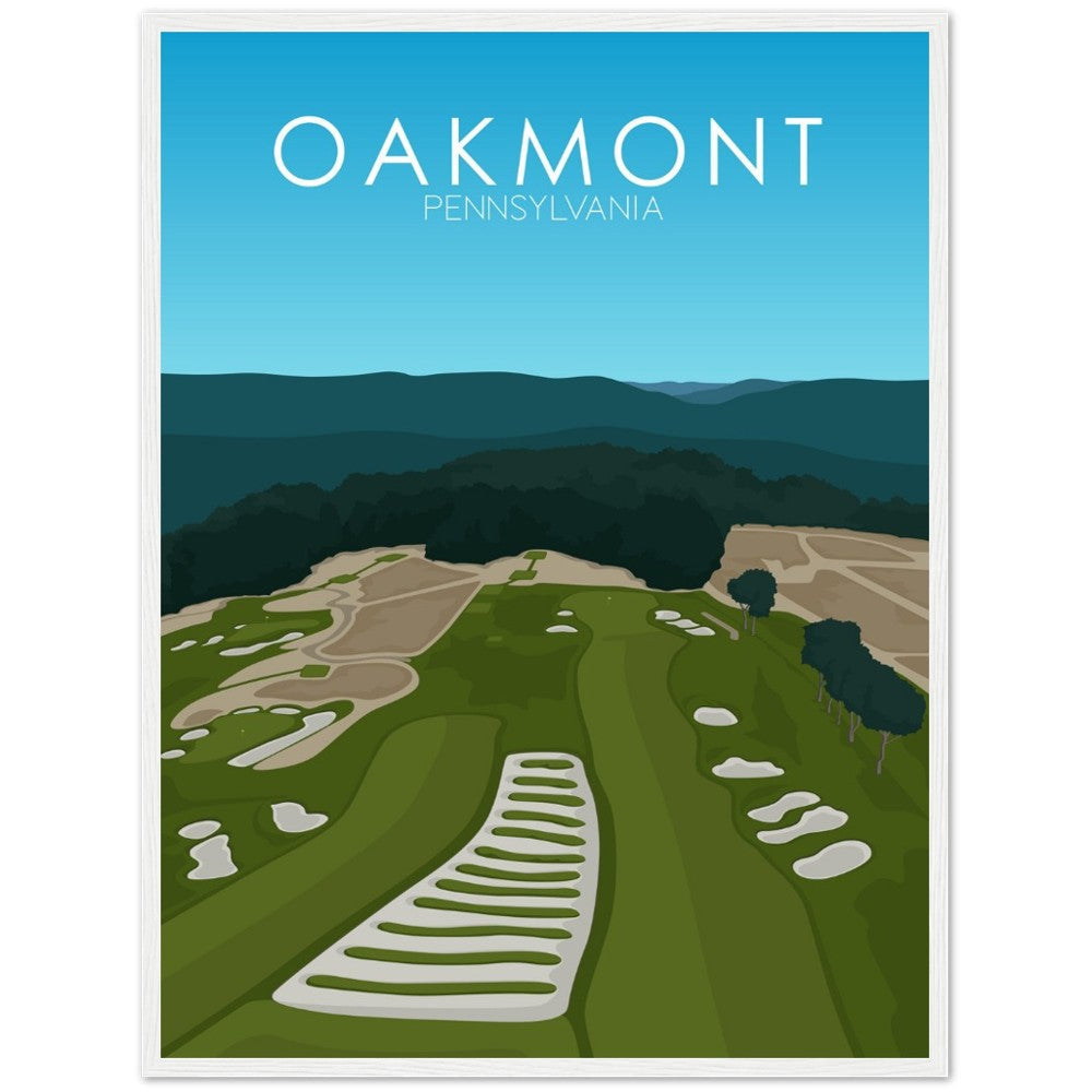 Oakmont Country Club Golf Course Print