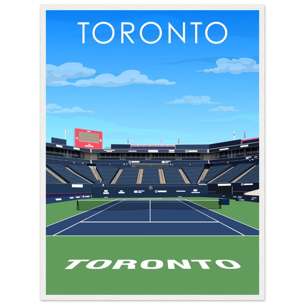 Toronto ATP/WTA Masters Tennis Stadium Poster