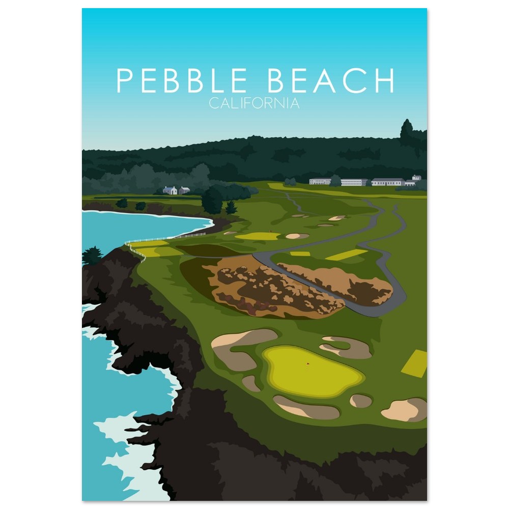 Pebble Beach Golf Links Print