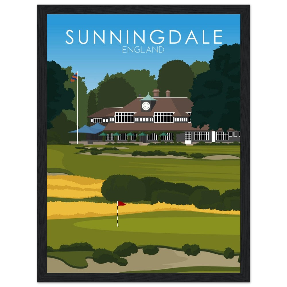 Sunningdale Golf Course Print