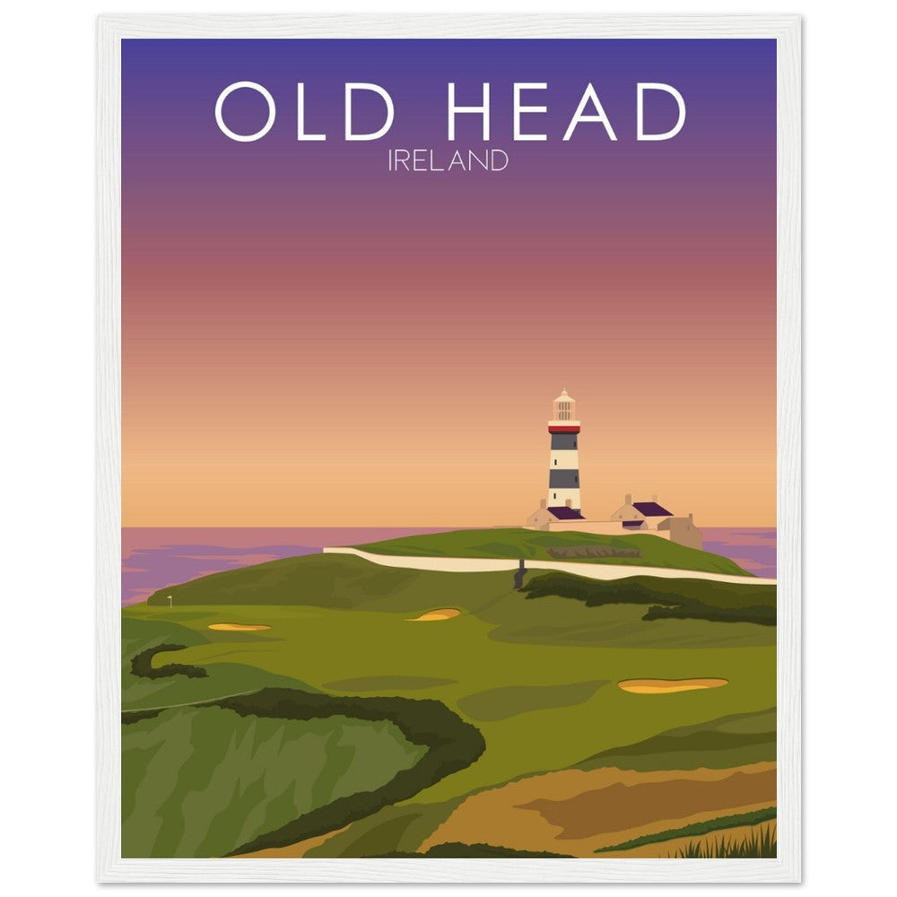 Old Head Golf Links Sunset Print