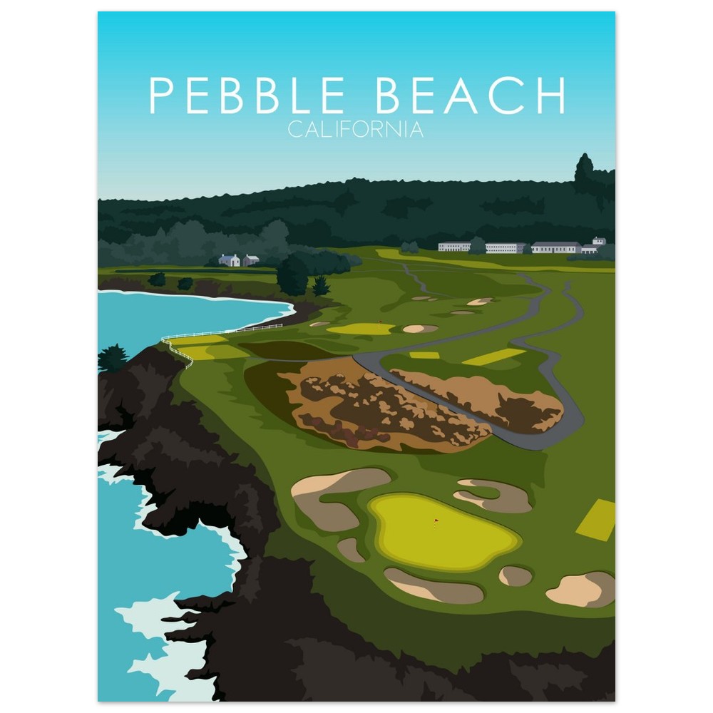 Pebble Beach Golf Links Print