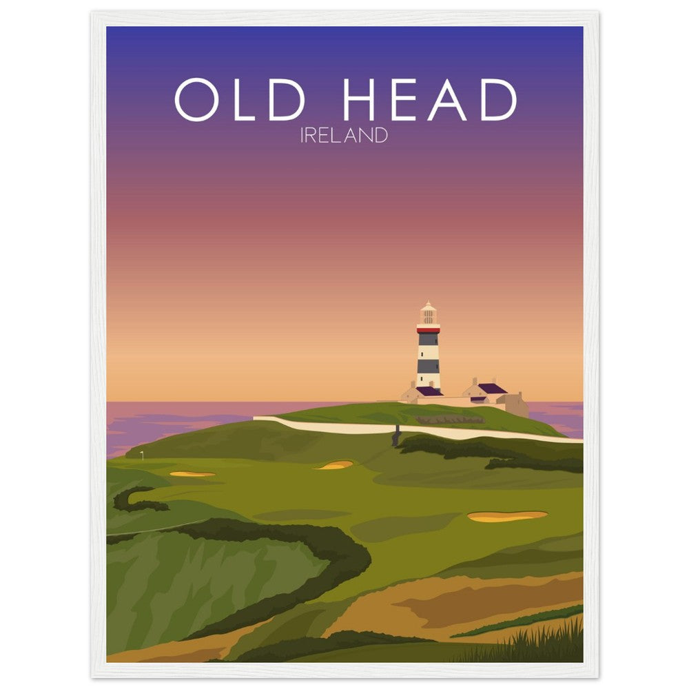 Old Head Golf Links Sunset Print