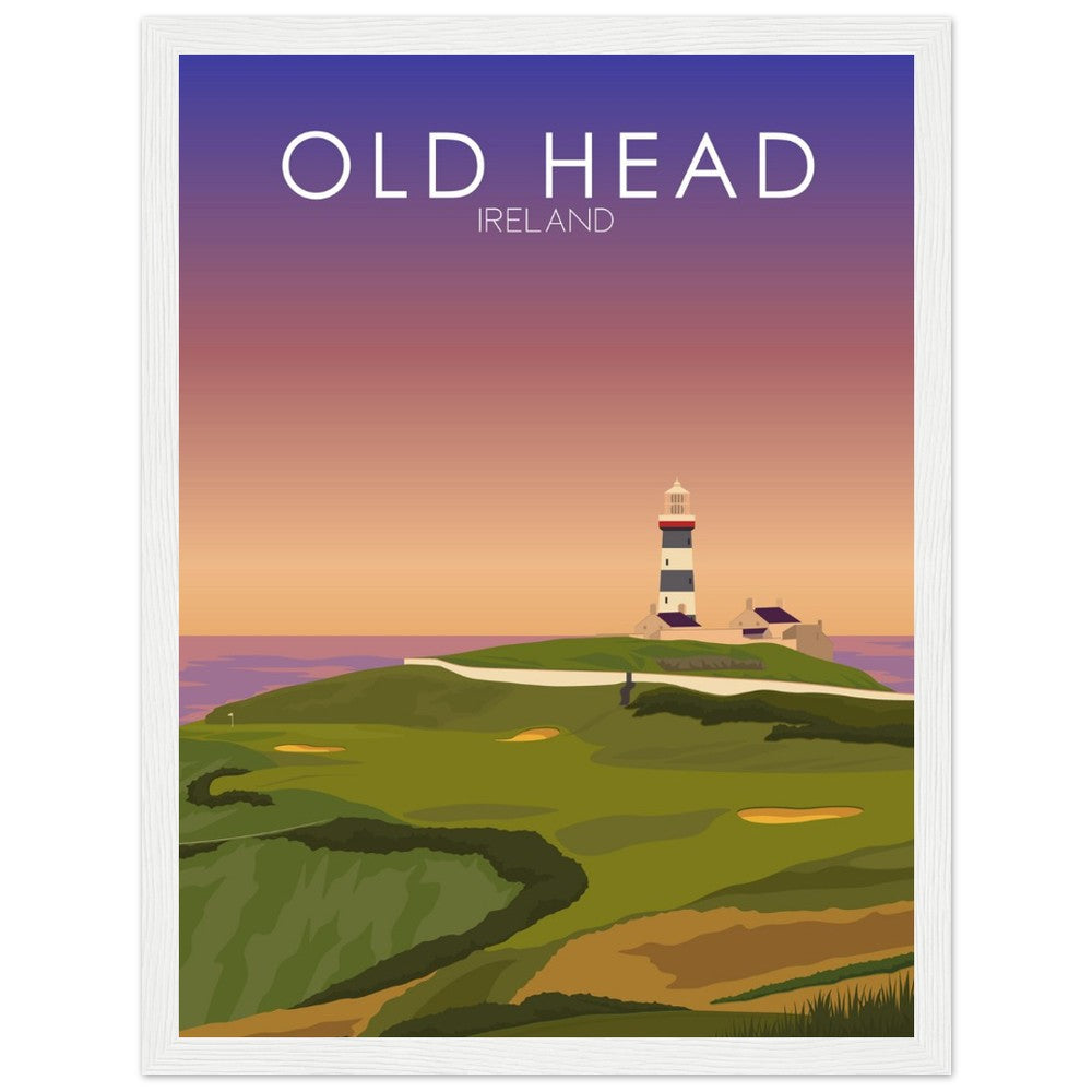 Old Head Golf Links Sunset Print