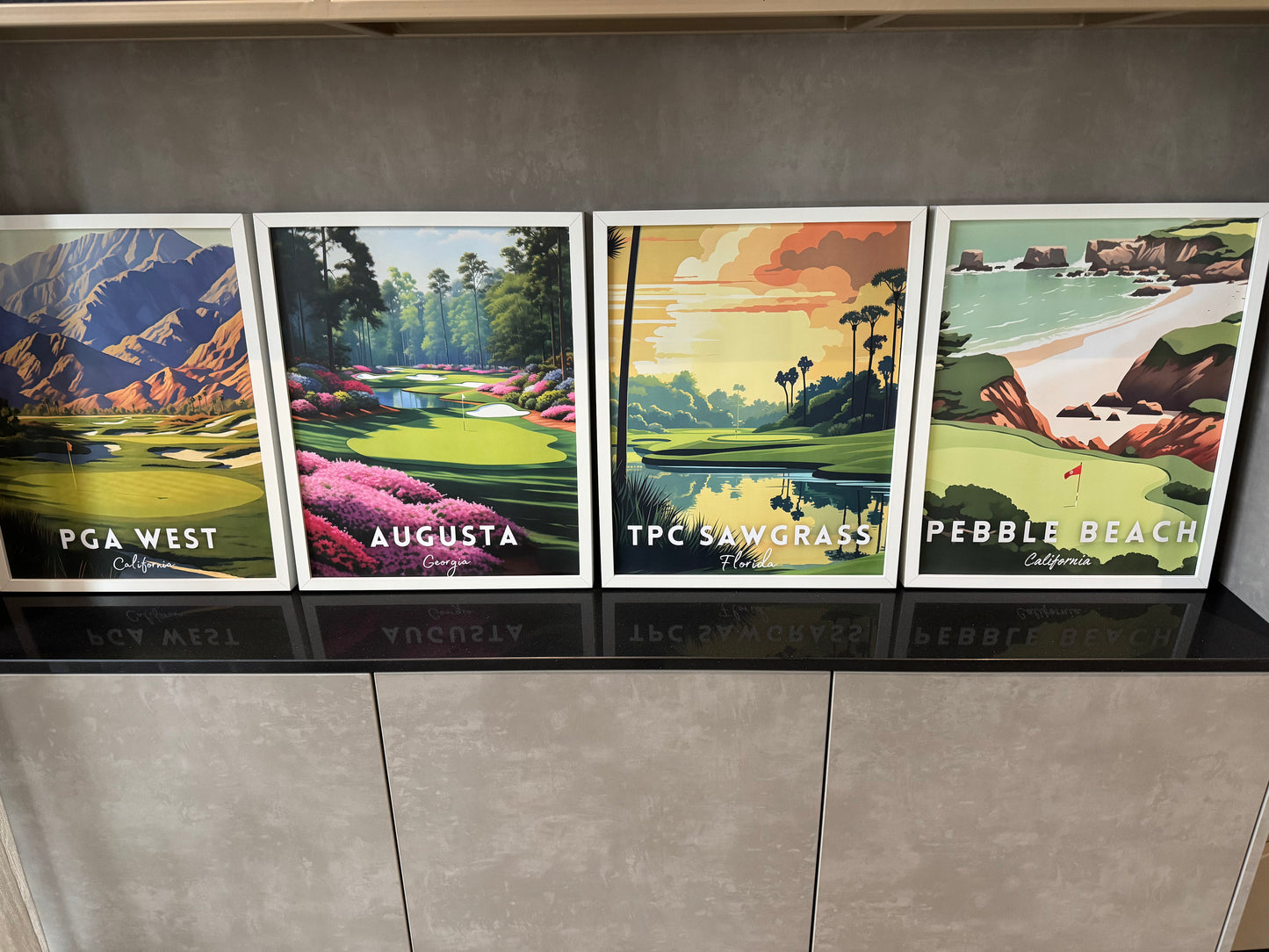 Torrey Pines Golf Poster |Torrey Pines Golf Print | Torrey Pines Golf Gift | Golf Course Prints | Gift for Golfer