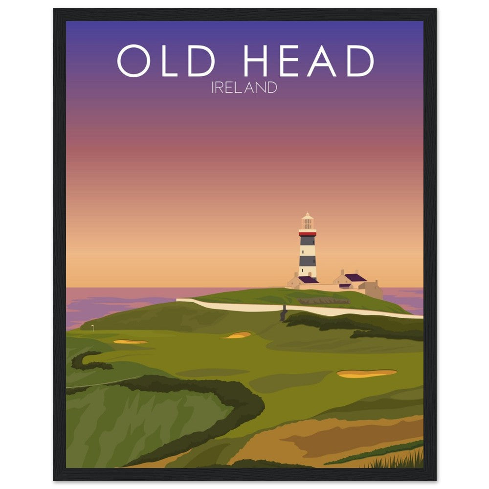 Old Head Golf Links Sunset Print