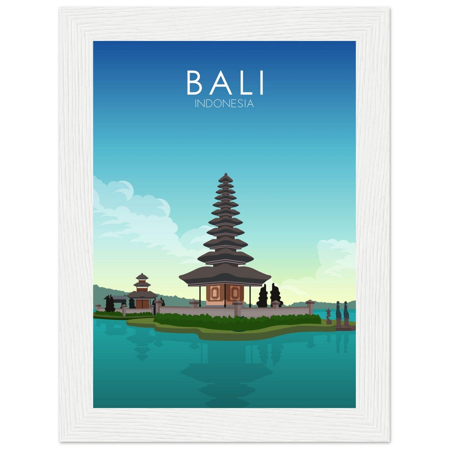 Bali Poster | Bali Wall Art | Bali Daytime Print