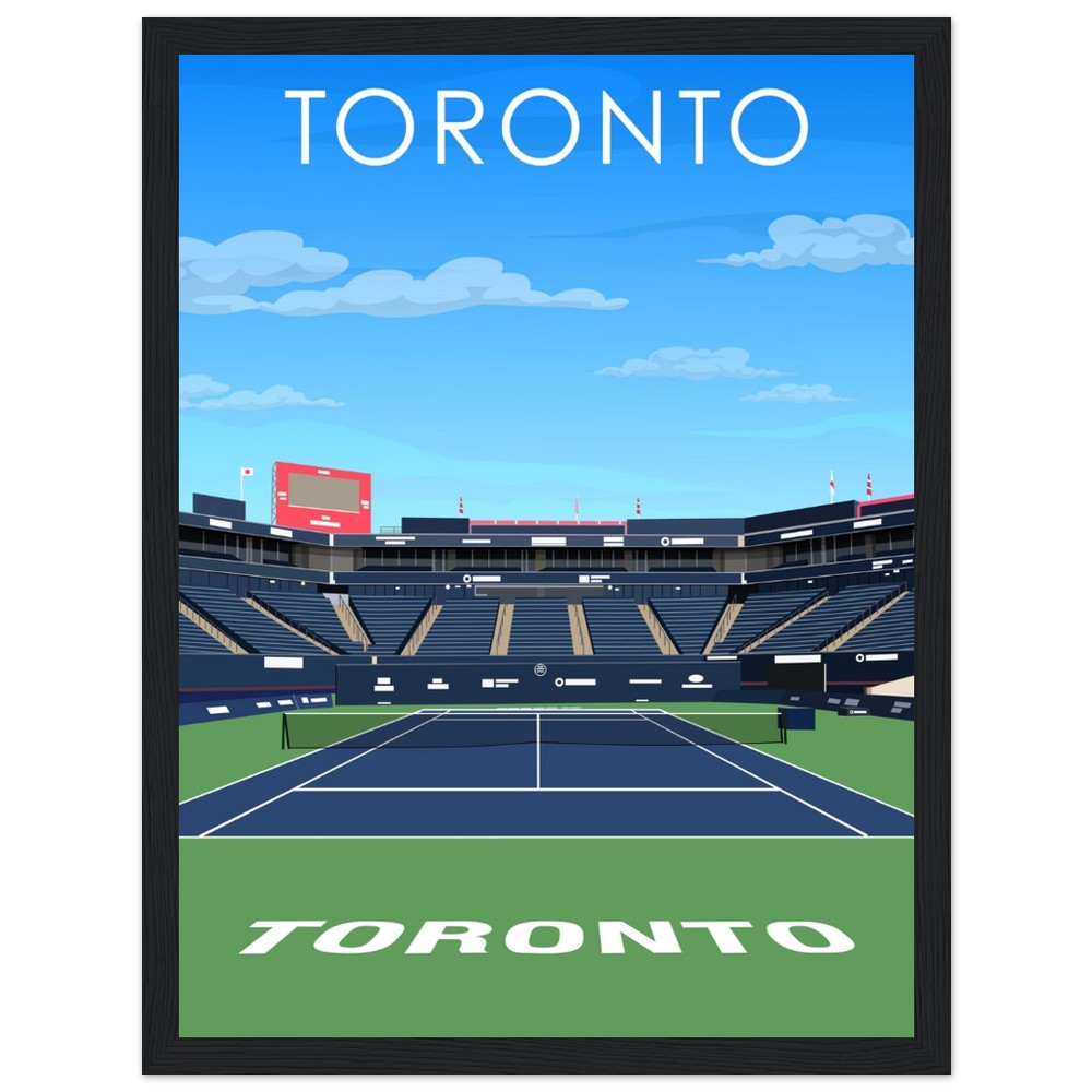 Toronto ATP/WTA Masters Tennis Stadium Poster