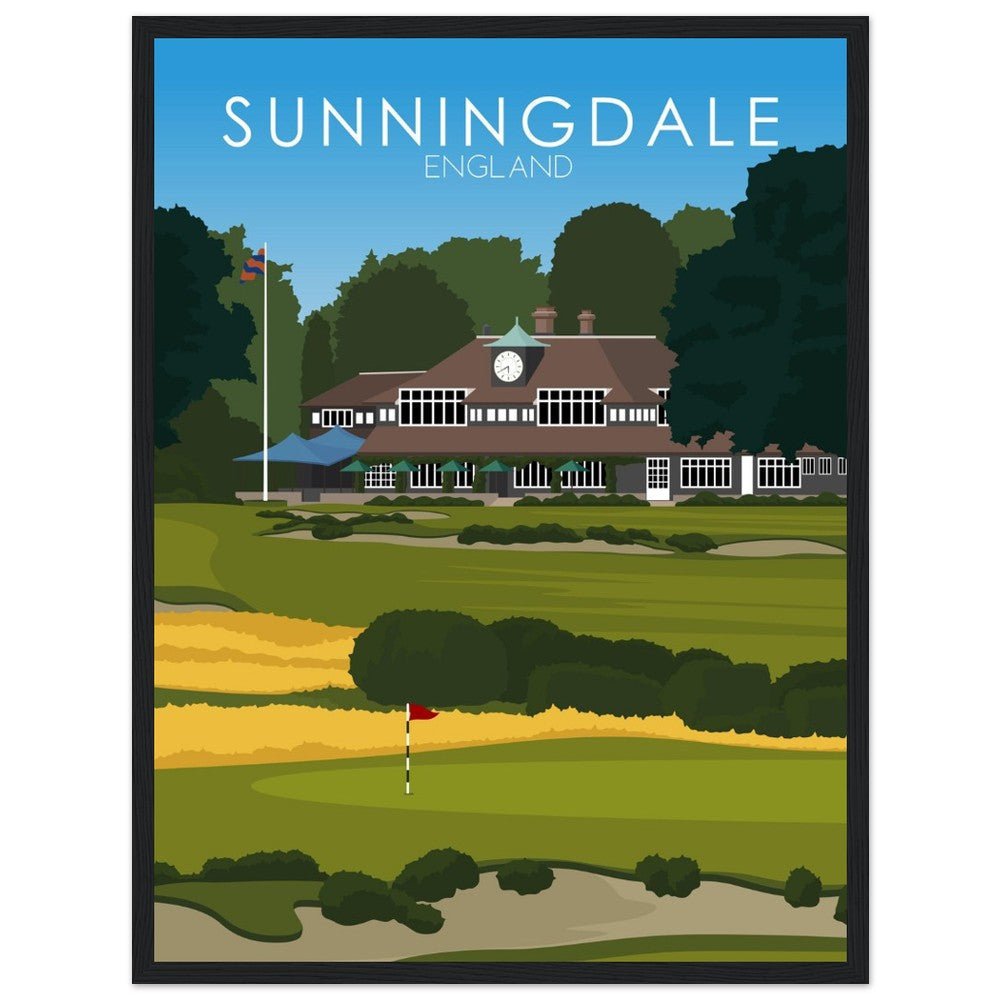 Sunningdale Golf Course Print