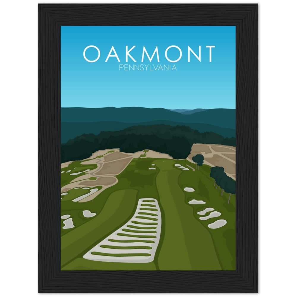 Oakmont Country Club Golf Course Print