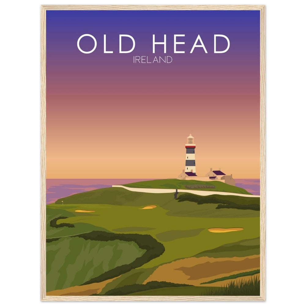 Old Head Golf Links Sunset Print
