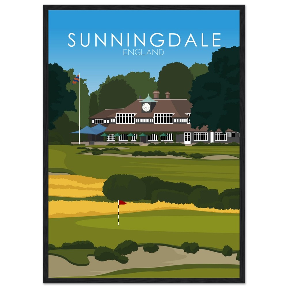 Sunningdale Golf Course Print