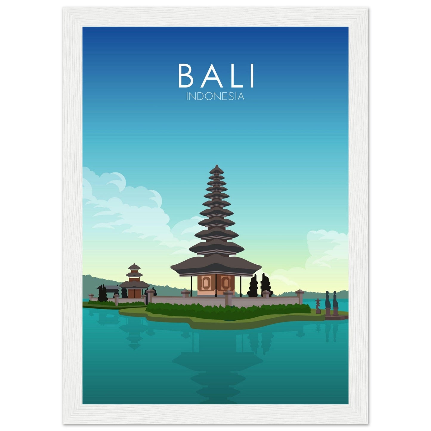 Bali Poster | Bali Wall Art | Bali Daytime Print