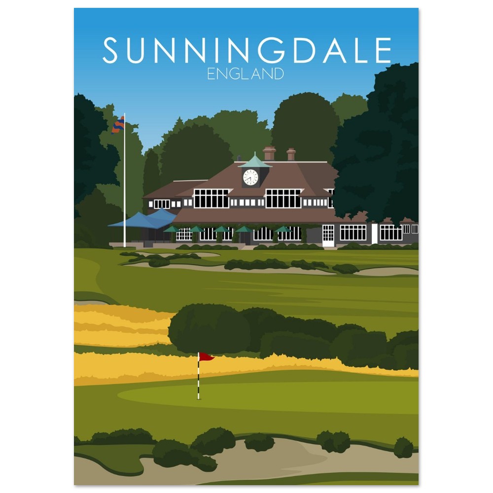 Sunningdale Golf Course Print
