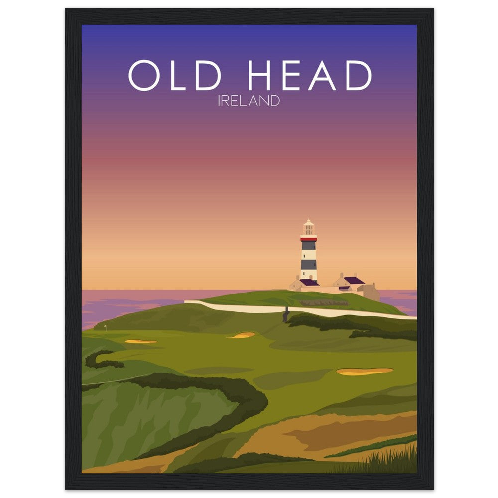 Old Head Golf Links Sunset Print
