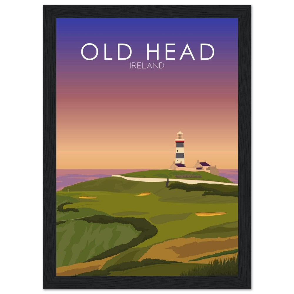 Old Head Golf Links Sunset Print