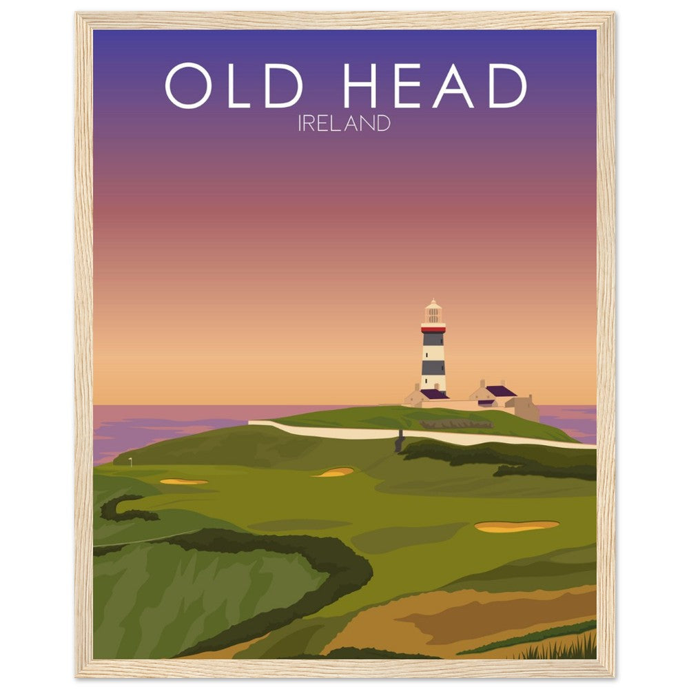 Old Head Golf Links Sunset Print