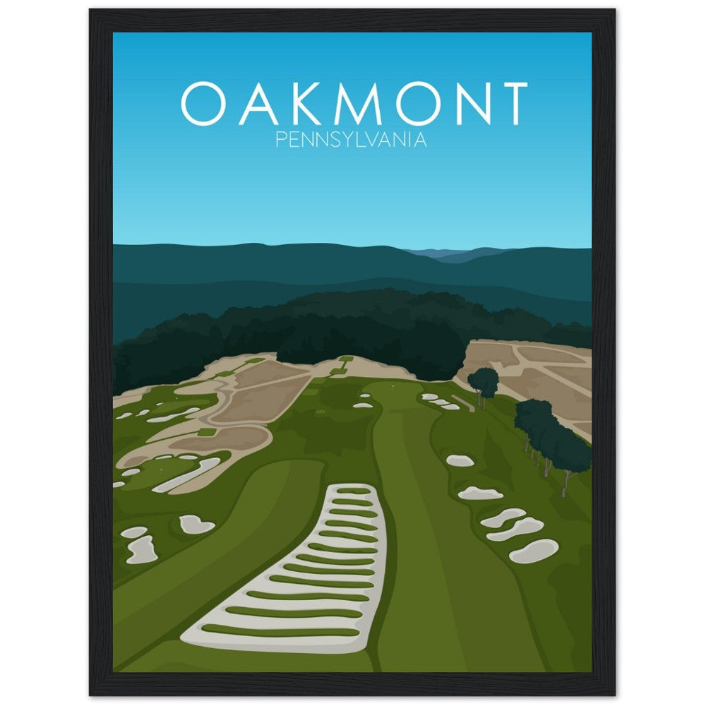 Oakmont Country Club Golf Course Print