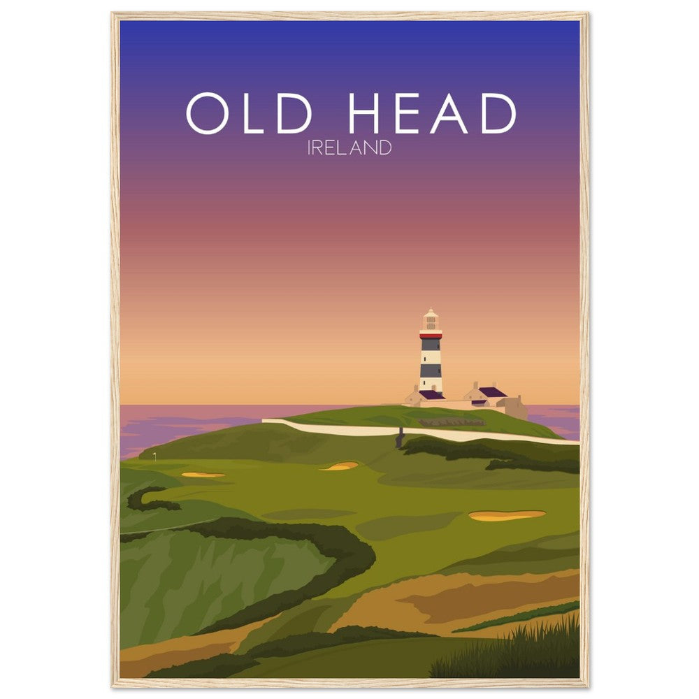 Old Head Golf Links Sunset Print
