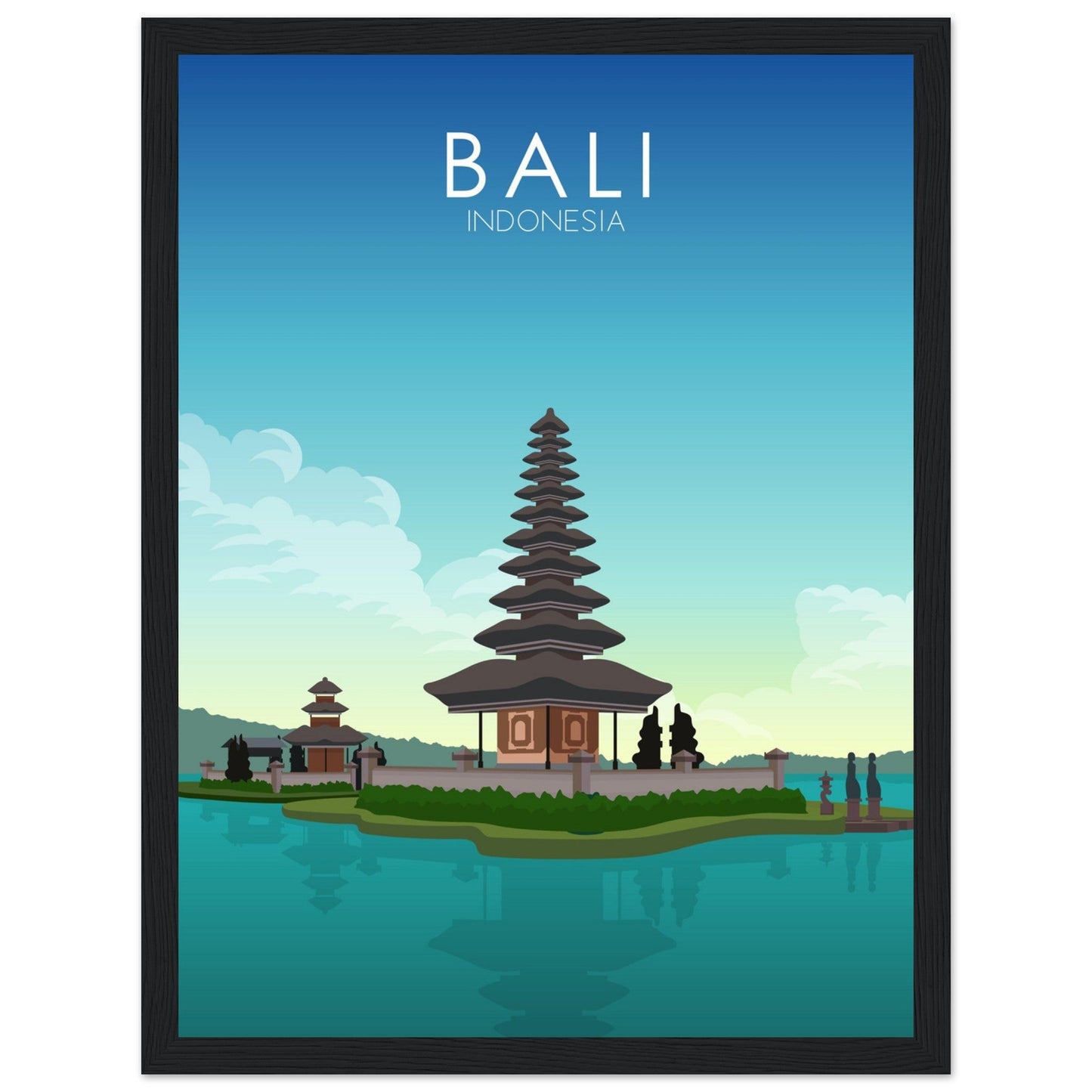 Bali Poster | Bali Wall Art | Bali Daytime Print