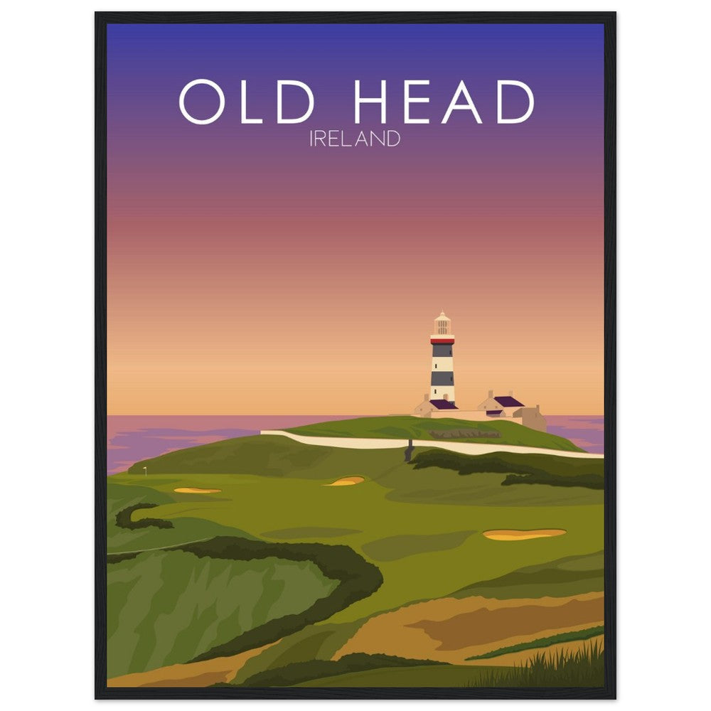 Old Head Golf Links Sunset Print