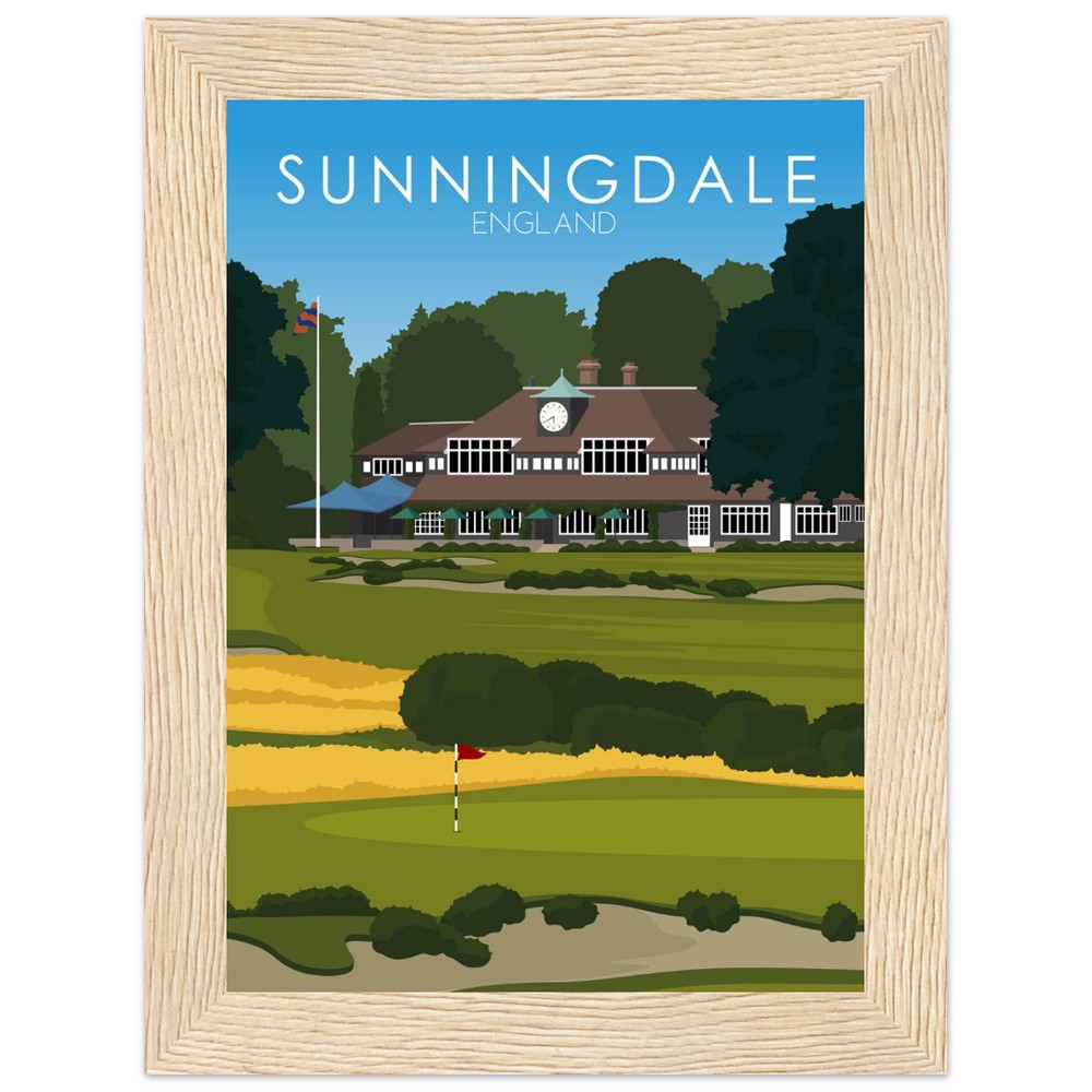 Sunningdale Golf Course Print