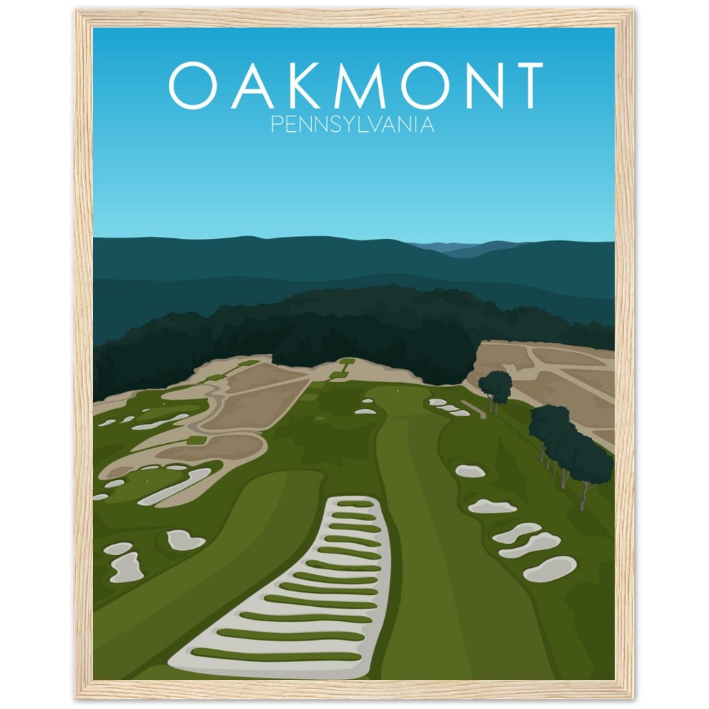 Oakmont Country Club Golf Course Print