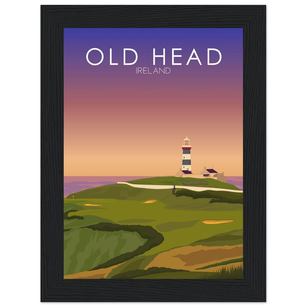 Old Head Golf Links Sunset Print