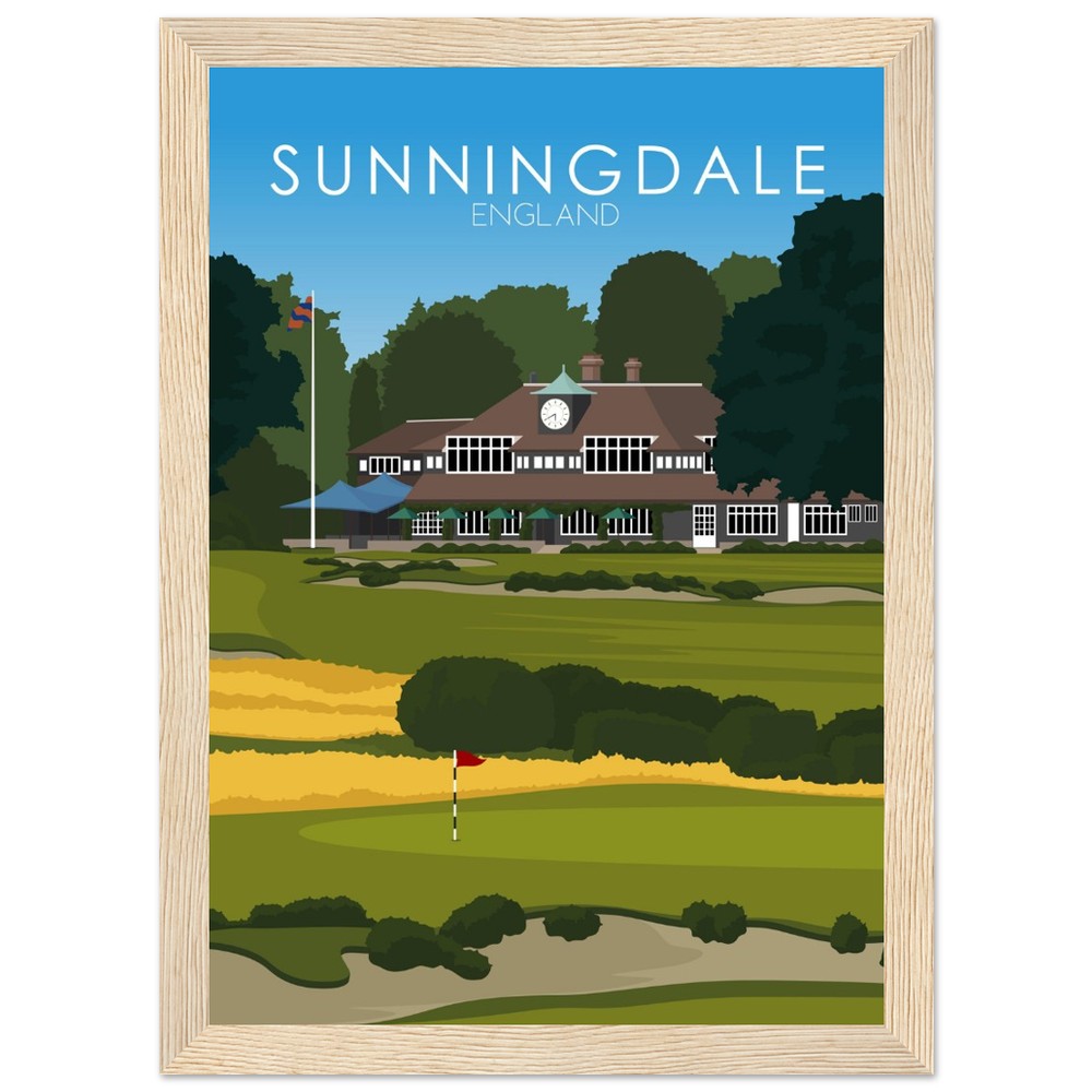 Sunningdale Golf Course Print
