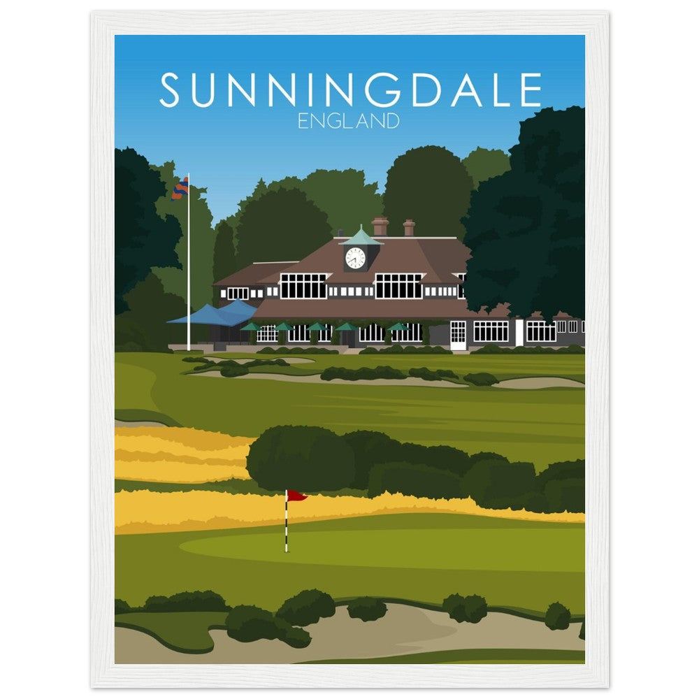Sunningdale Golf Course Print