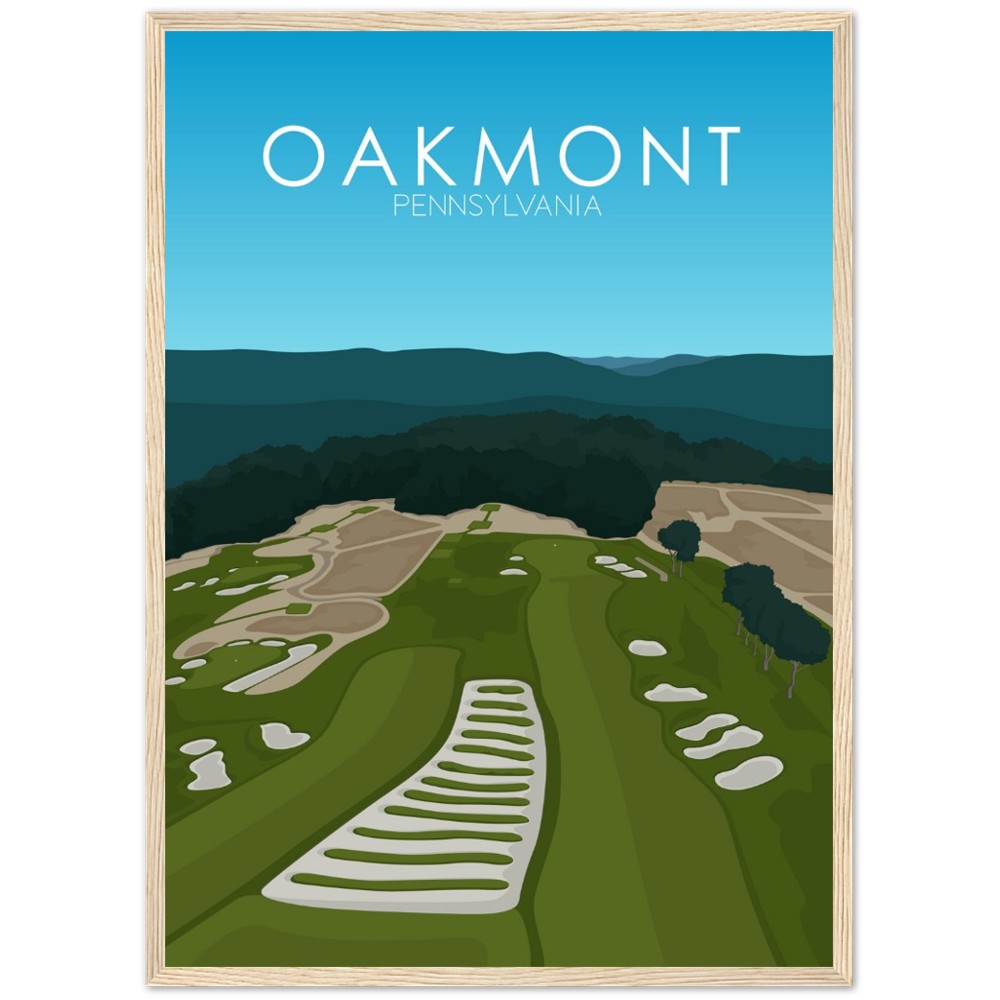 Oakmont Country Club Golf Course Print