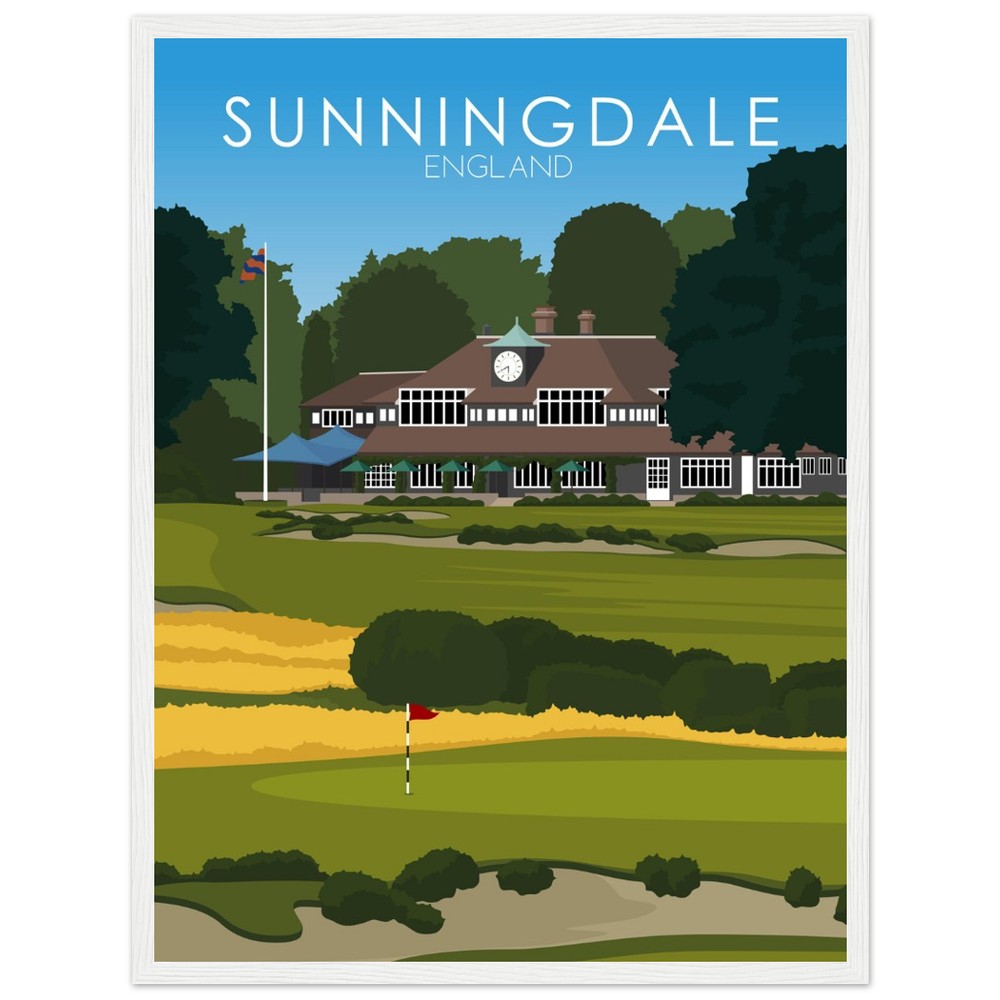 Sunningdale Golf Course Print
