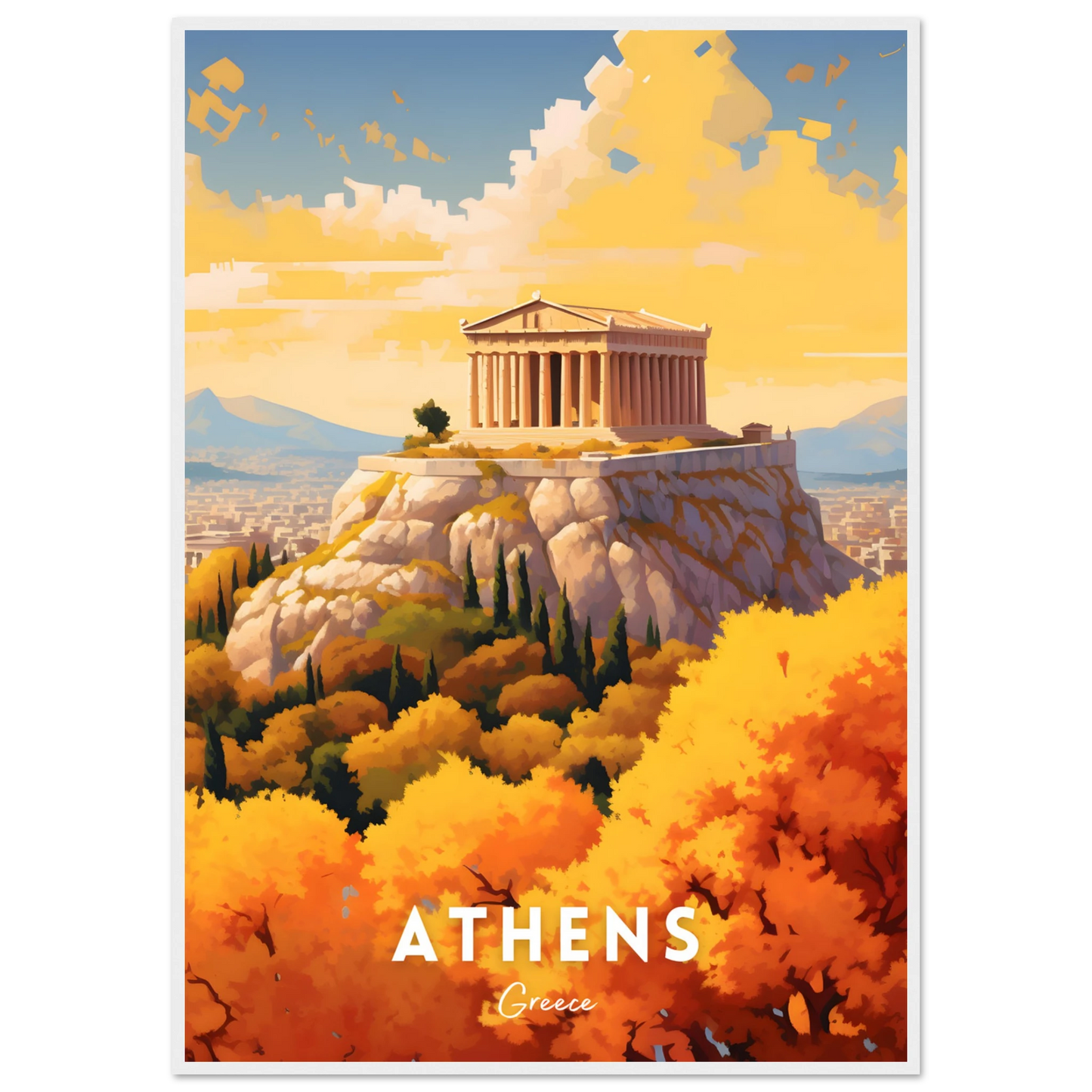 Athens Poster