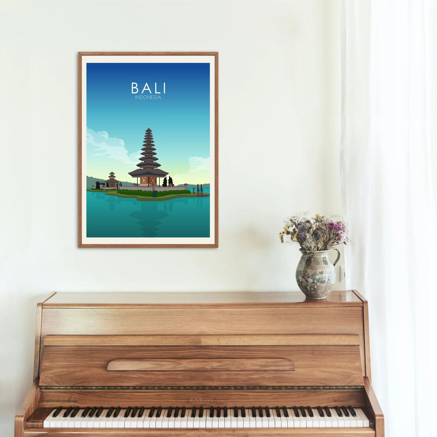Bali Poster | Bali Wall Art | Bali Daytime Print
