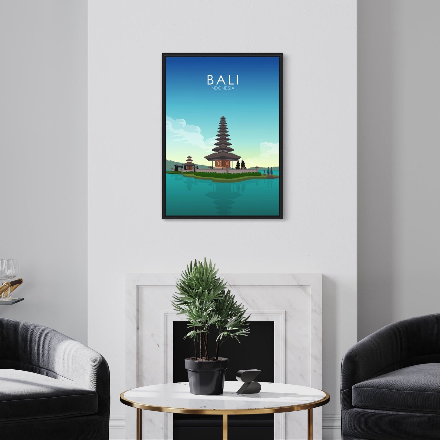 Bali Poster | Bali Wall Art | Bali Daytime Print